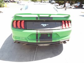 2019 FORD MUSTANG ECOBOOST W/PERFORMANCE PKG GREEN 2.3 TURBO AT F19078